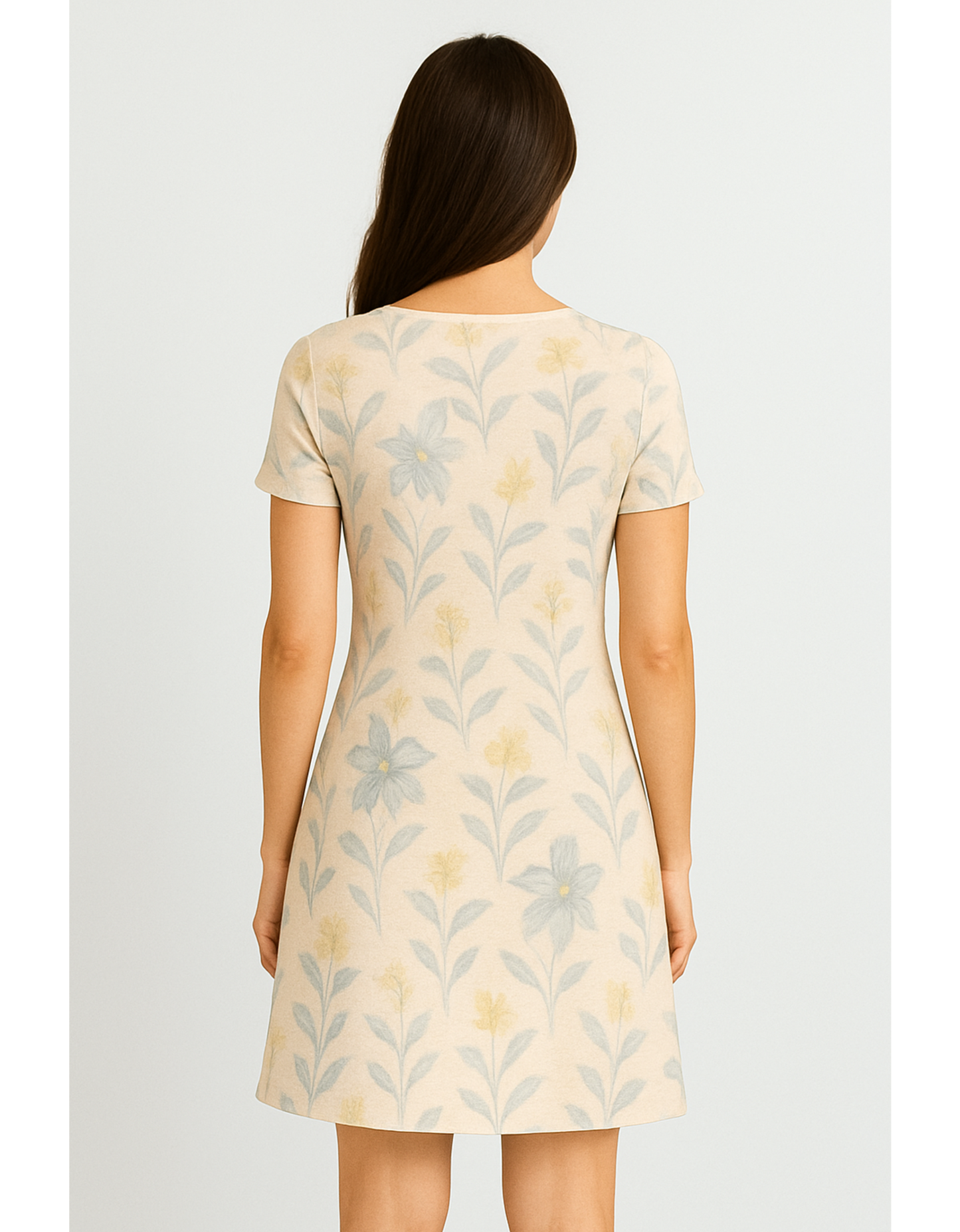 Women’s AOP A-Line Dress – Fit & Flare | Breathable, Stretchable, Wrinkle-Free Poly Spandex
