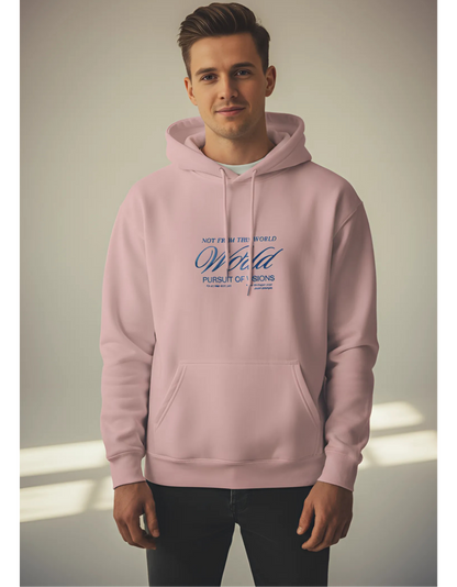 Unisex Heavyweight Hoodie | 300 GSM Cotton Blend | Pre-Shrunk, Bio Washed & Derby Ribbed