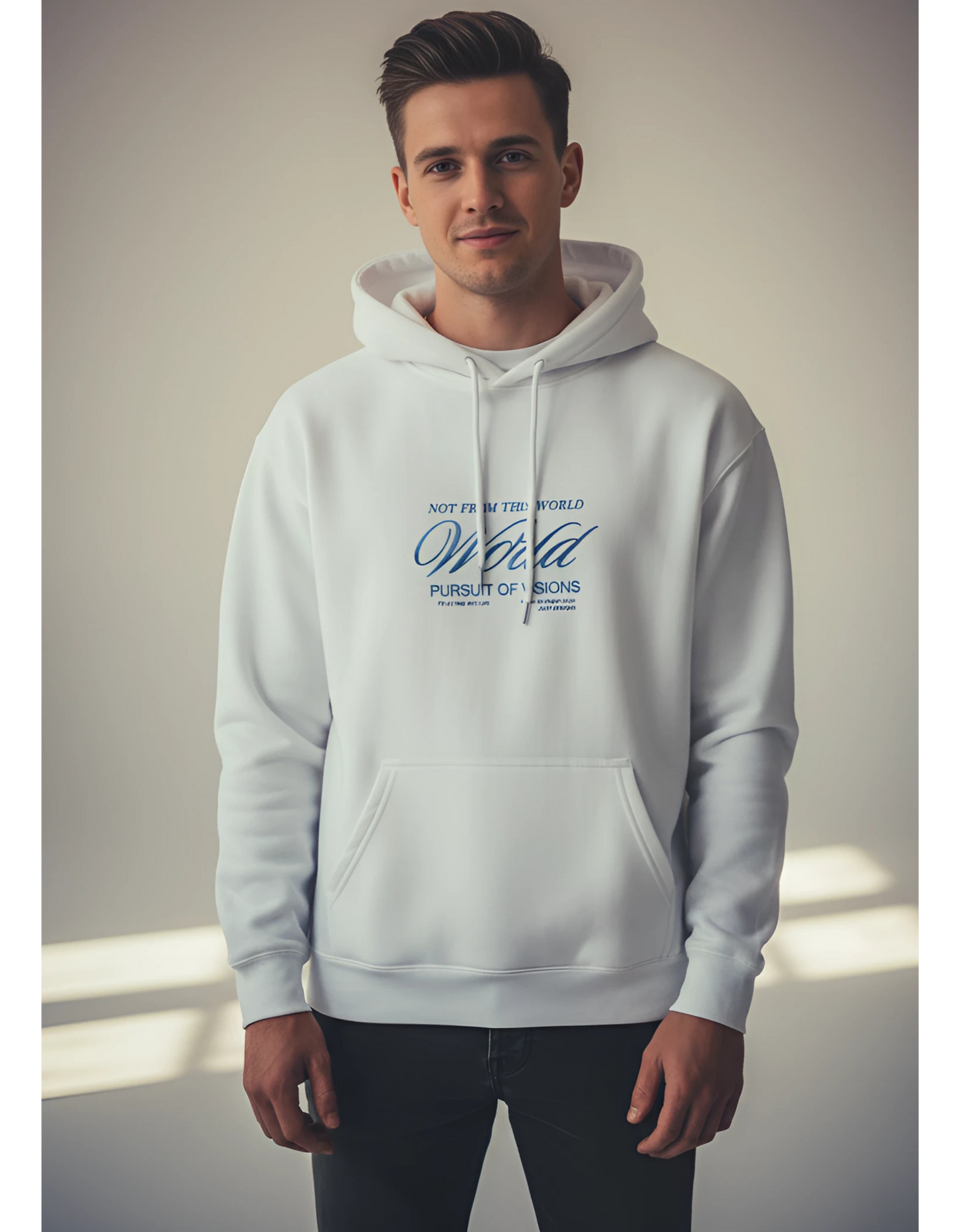 Unisex Heavyweight Hoodie | 300 GSM Cotton Blend | Pre-Shrunk, Bio Washed & Derby Ribbed