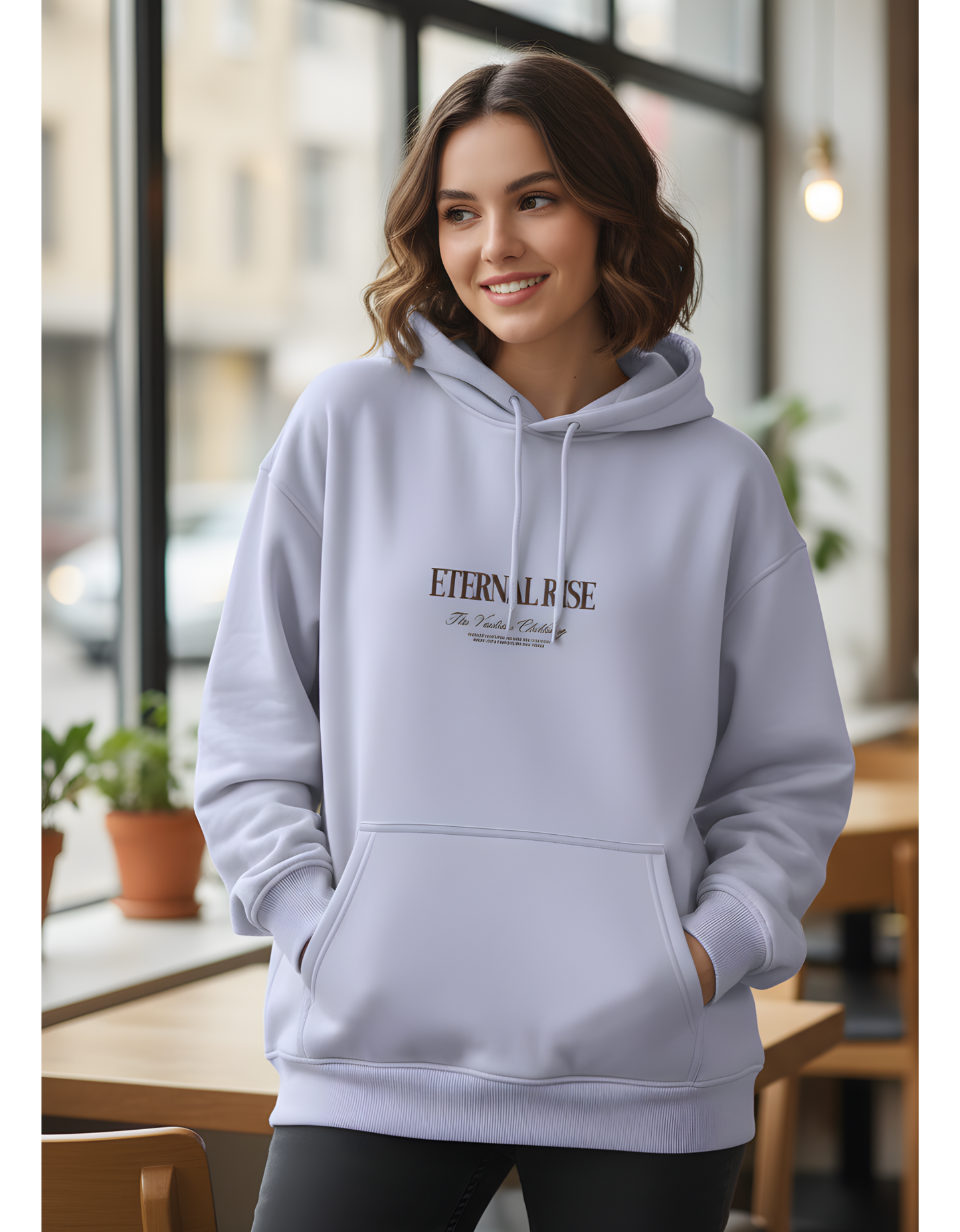 Unisex Oversized Hoodie with Printed Design | 400 GSM Cotton Blend | Heavyweight & Pre-Shrunk