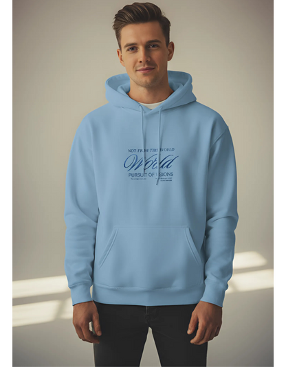 Unisex Heavyweight Hoodie | 300 GSM Cotton Blend | Pre-Shrunk, Bio Washed & Derby Ribbed