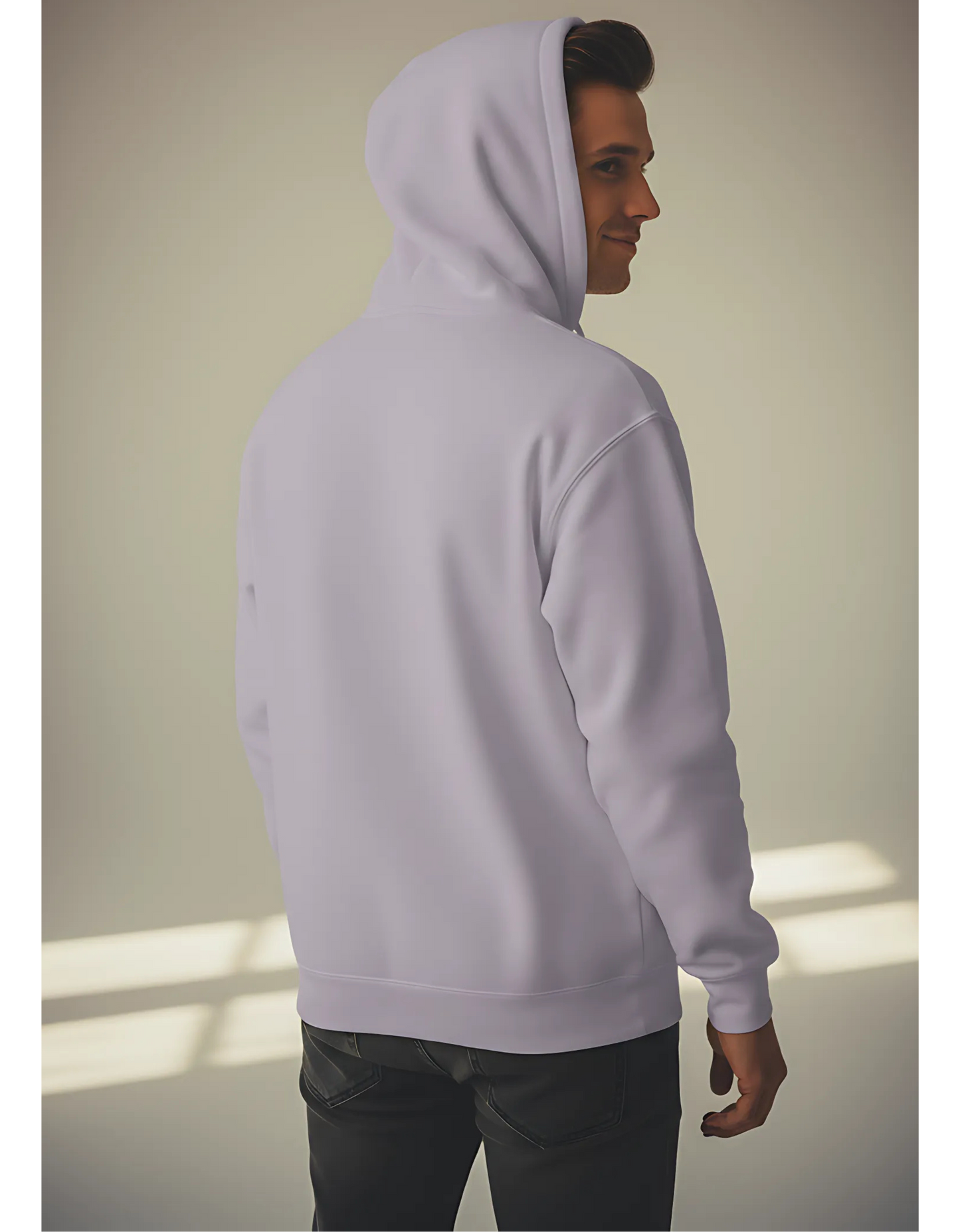 Unisex Heavyweight Hoodie | 300 GSM Cotton Blend | Pre-Shrunk, Bio Washed & Derby Ribbed