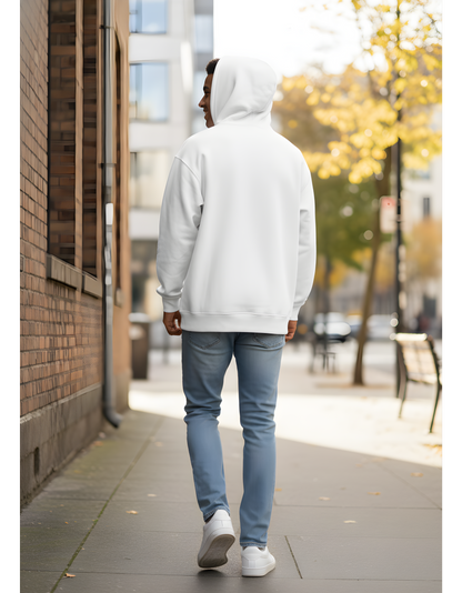 Unisex Oversized Hoodie with Printed Design | 400 GSM Cotton Blend | Heavyweight & Pre-Shrunk