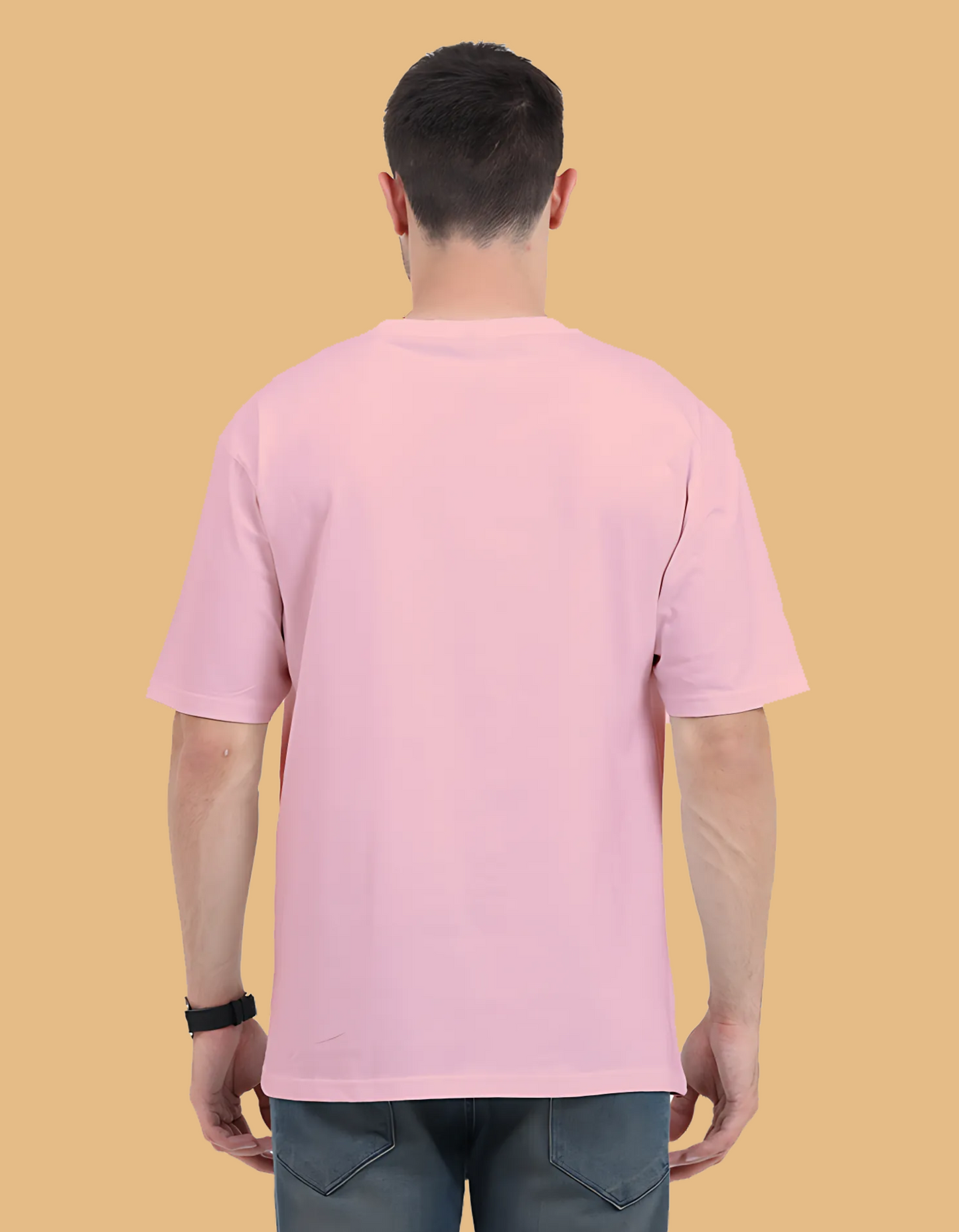 Unisex Oversized Classic T-Shirt – “Make Today Great” Motivational Graphic Print | 240 GSM, Super Combed Cotton
