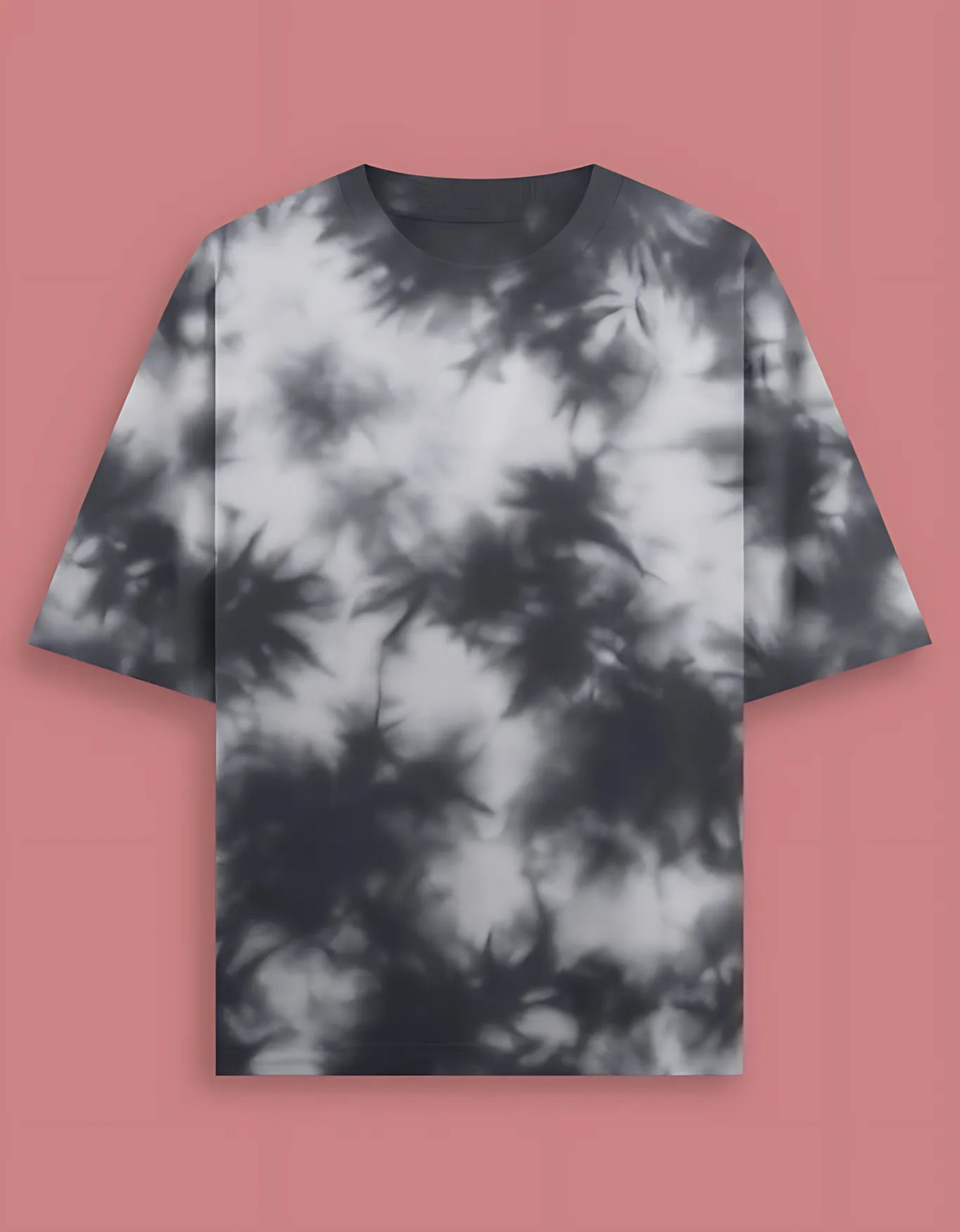 Unisex Oversized Tie-Dye T-Shirt | 260 GSM Heavyweight Cotton Blend | Drop Shoulder | Streetwear Tee