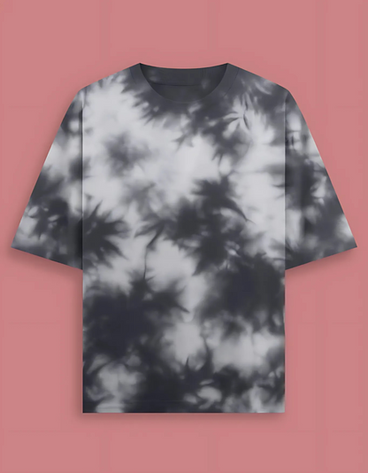 Unisex Oversized Tie-Dye T-Shirt | 260 GSM Heavyweight Cotton Blend | Drop Shoulder | Streetwear Tee