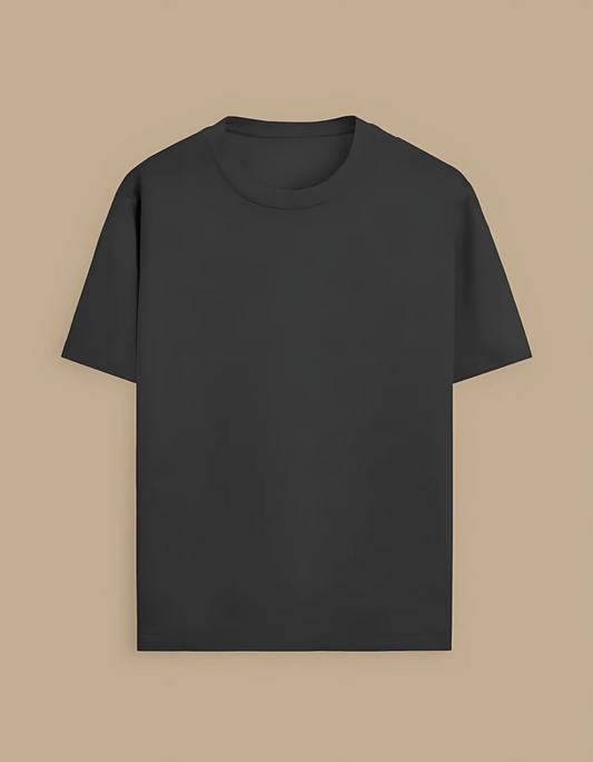 Unisex Standard Crew Plain T-Shirt – 180 GSM 100% Cotton | Pre-Shrunk | Regular Fit Everyday Essential
