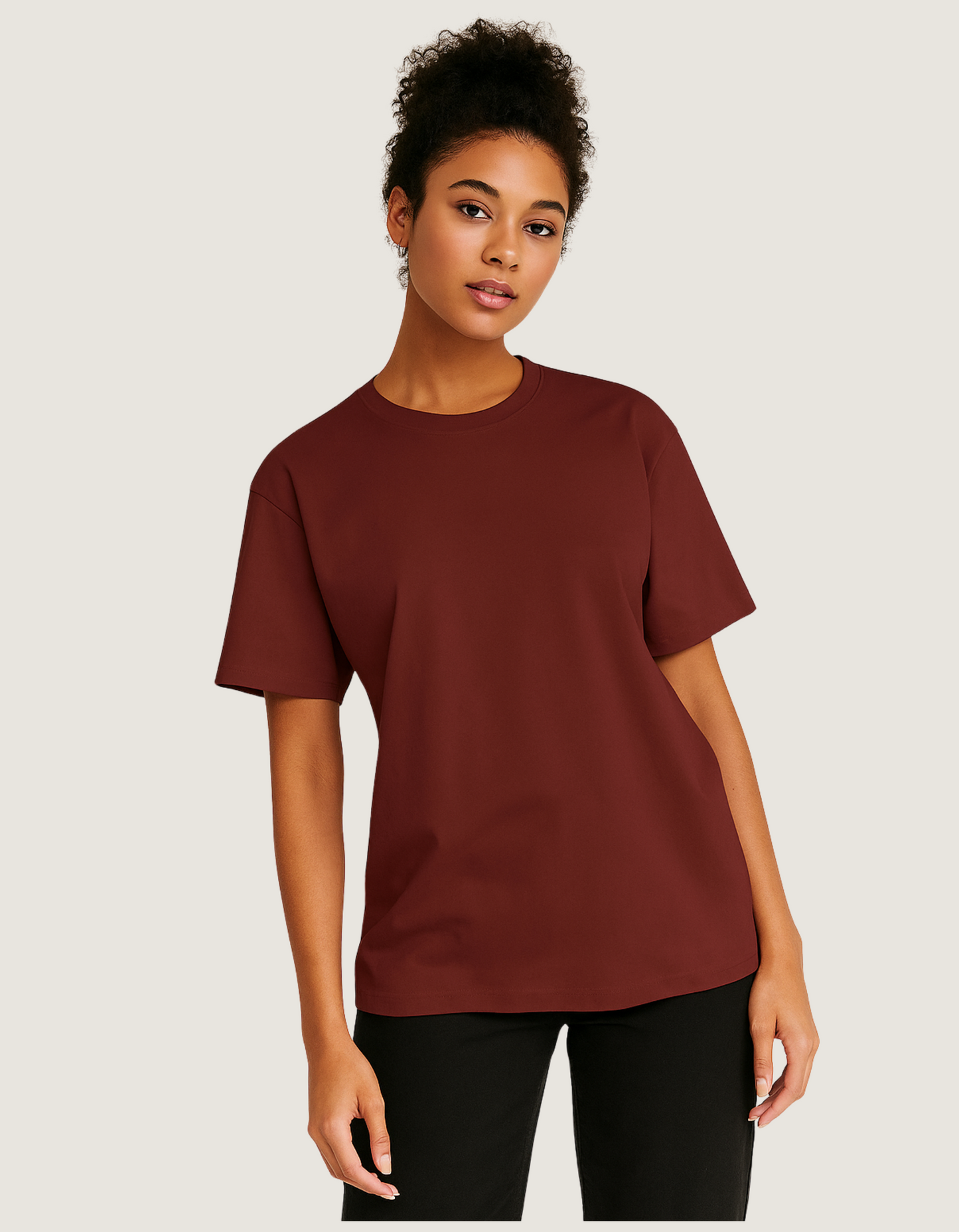 Unisex Classic Crew T-Shirt – 100% Cotton, Regular Fit, Bio-Washed, Pre-Shrunk Plain Tee