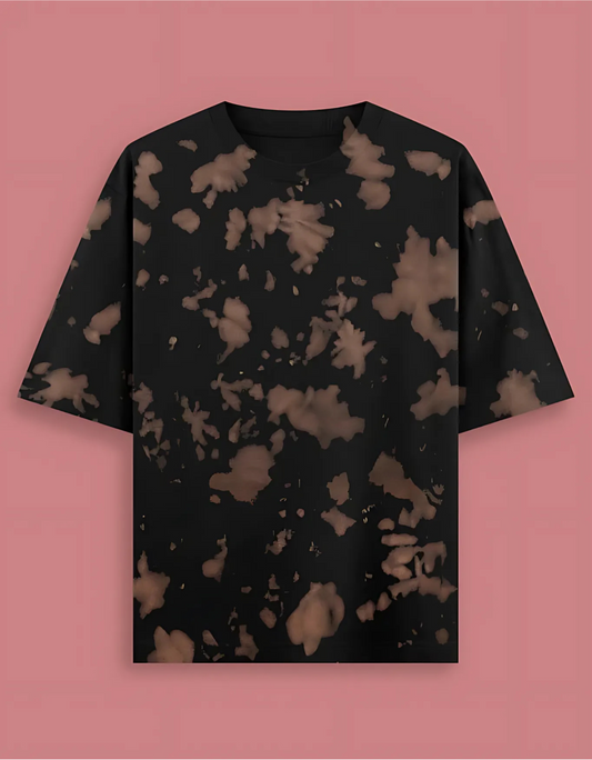 Unisex Oversized Tie-Dye T-Shirt | 260 GSM Heavyweight Cotton Blend | Drop Shoulder | Streetwear Tee