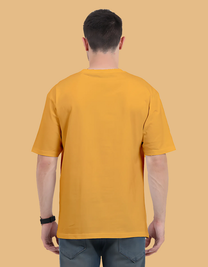 Unisex Oversized Classic T-Shirt – “Make Today Great” Motivational Graphic Print | 240 GSM, Super Combed Cotton