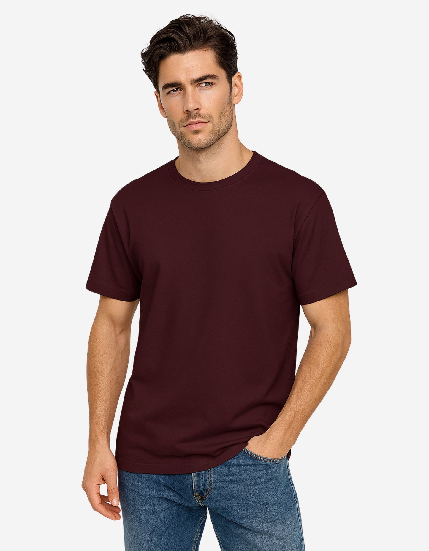 Unisex Classic Crew T-Shirt | 100% Cotton | Regular Fit | Plain Everyday Tee