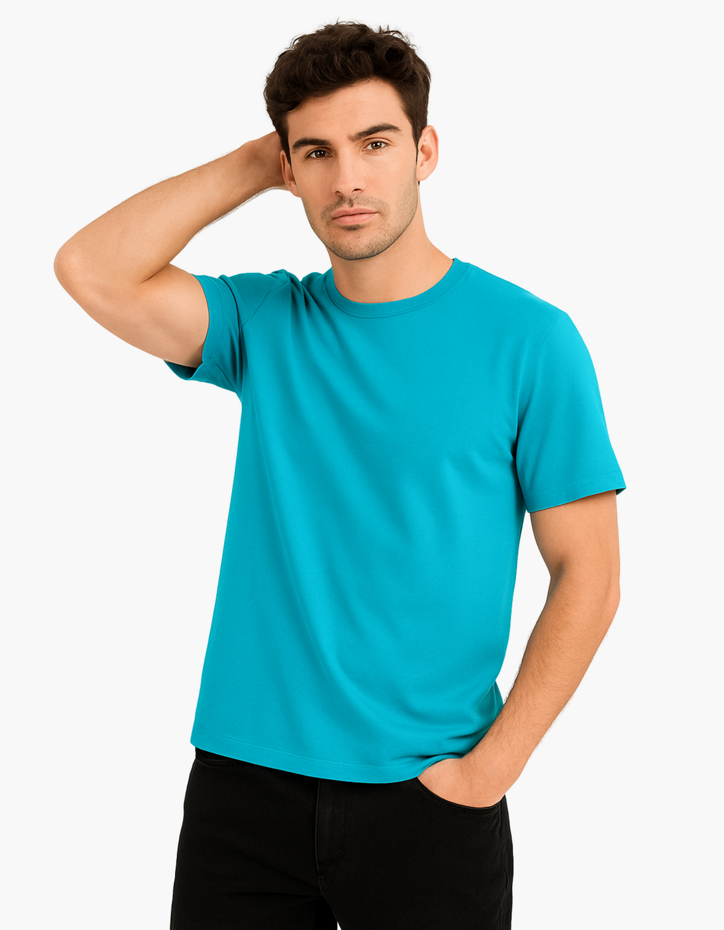 Unisex Classic Crew T-Shirt | 100% Cotton | Regular Fit | Plain Everyday Tee