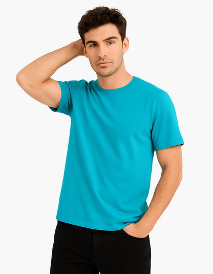 Unisex Classic Crew T-Shirt | 100% Cotton | Regular Fit | Plain Everyday Tee