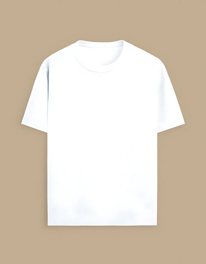 Unisex Standard Crew Plain T-Shirt – 180 GSM 100% Cotton | Pre-Shrunk | Regular Fit Everyday Essential