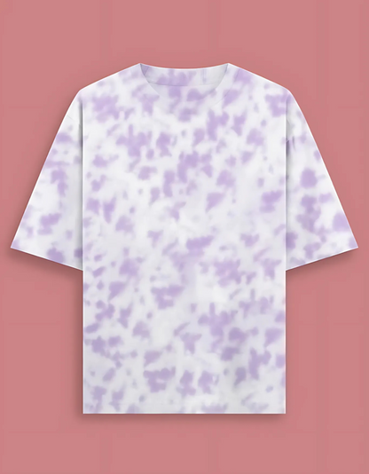 Unisex Oversized Tie-Dye T-Shirt | 260 GSM Heavyweight Cotton Blend | Drop Shoulder | Streetwear Tee
